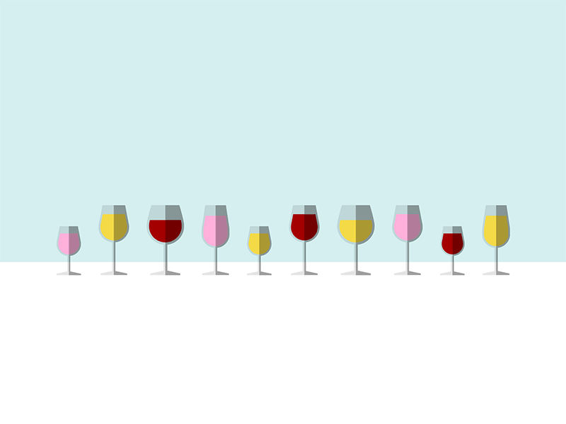 Hard to pick the wine of your taste? claw decision glass red wine rose swing tasting white wine wine