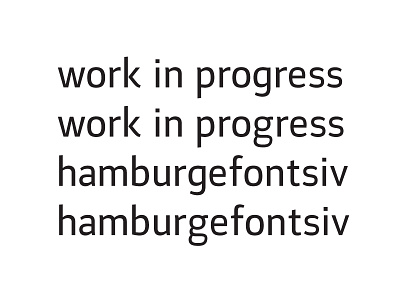 Work In Progress sans tipografia typography wip