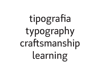 Work In Progress #2 sans tipografia typography wip