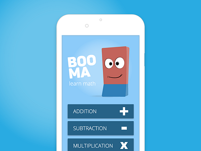 Booma Learn Math app Concept