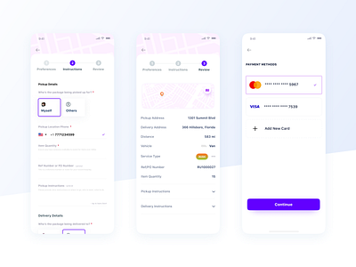 Order Forms mobile app ui design ui ux