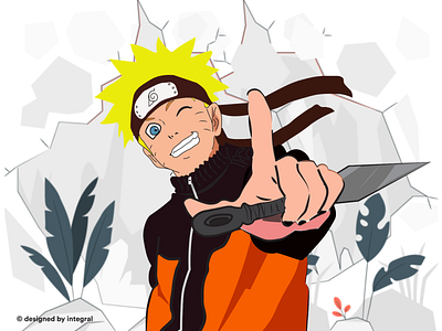 Fan-Art : Uzumaki Naruto animation anime graphic design illustration