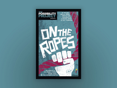"On the Ropes" Theatrical Key Art key art theater design theater posters