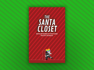 The Santa Closet - Theatrical Key Art key art non profit theater design theater posters