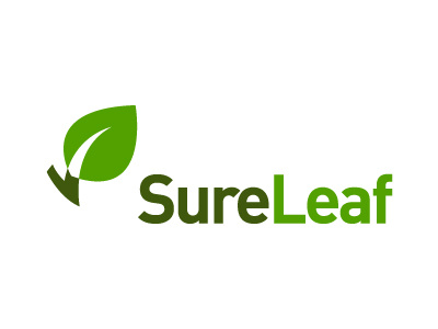 Sureleaf leaf logo design