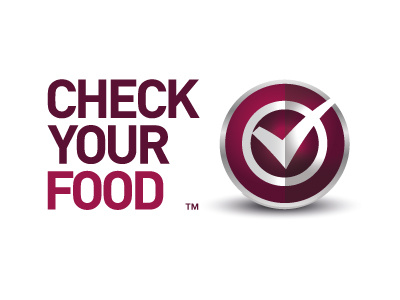 Check Your Food Logo food