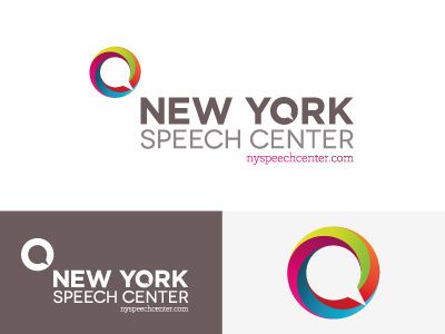 New York Speech Centre Concept design logo