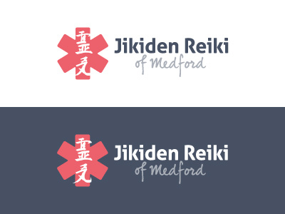 Jikiden Reiki Logo Design design logo reiki