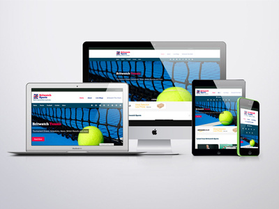 Britwatch Sports Website design web