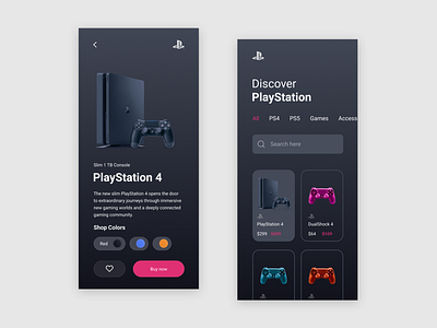 PS Store App UX/UI app branding design ps ps store ui ux web