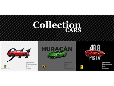 CollectionCars design minimal web