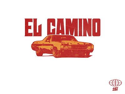 El Camino cars classic car decal el camino logo