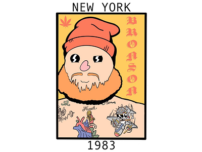 Action 1983 action bronson brooklyn cartoon new york rap artist smoke weed tattoos