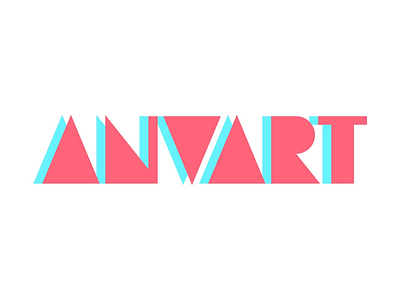 ANVART LOGO anvart design gallery lettering logo product