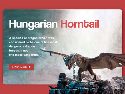 Hungarian Horntail - Dragon UI Concept