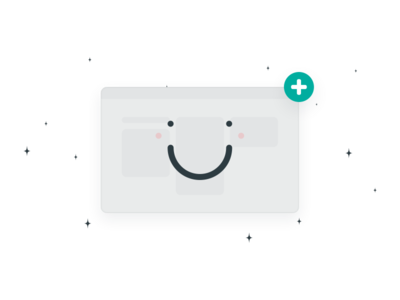 "Create new site" Illustration