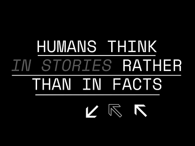 06 / Stories abstract after effects animated typography art black and white brutalist glitch intro kinetic typography minimal motion design motion poster poster art