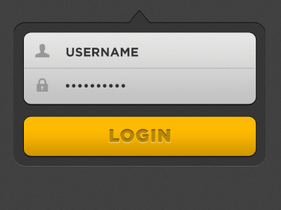 Inkd UI Login button comics inkd interface ios iphone login signup ui ux webcomic