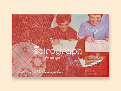 Vintage Spirograph Packaging