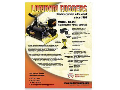 London Foggers - 18-20 flyers photo shoot