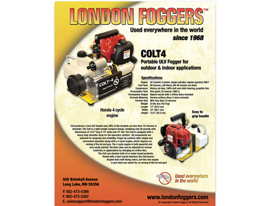London Foggers - COLT flyer photo shoot