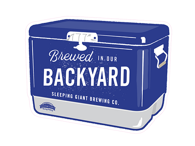 Brewed in our Backyard Cooler