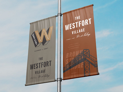 Westfort Street Banners branding flag street banner street flag