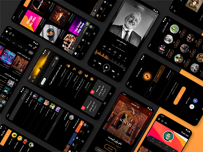 Dark Music Player UI/UX