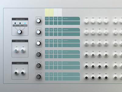 Space Control System 3d 3dsmax console controls illustrator jason kan knobs lighting modeling rendering sci fi space texturing