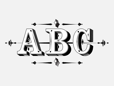 ABC abc design font jason kan letters type typography