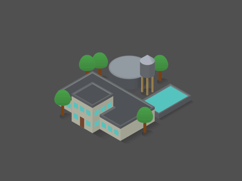 Water Treatment Plant by Jason Kan on Dribbble