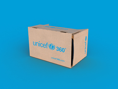 Unicef 360 VR Unit 3D model 3d 3dartist 3dsmax autodesk cardboard lighting modeling texturing unicef vr