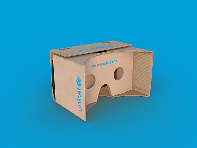 Unicef 360 VR Unit 3D model 3d 3dartist 3dsmax autodesk cardboard lighting modeling texturing unicef vr