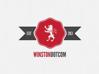 winst0ndotcom seal thingy logo red ribbon seal texture