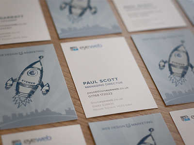 eyeweb cards blue business cards print rocket