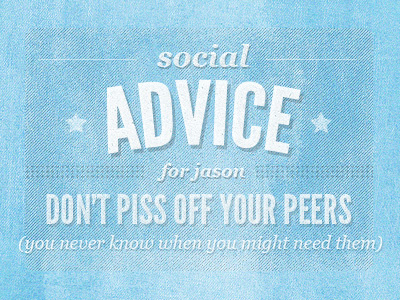 Social Advice