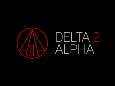 Delta 2 Alpha Brand alpha brand delta logo tactical