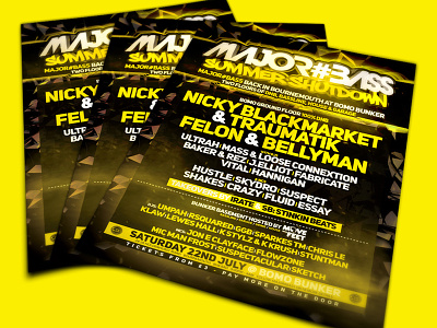 M#B SUMMER SHUTDOWN design designer designing dnb drumnbass eventartwork eventflyers flyers posterdesign