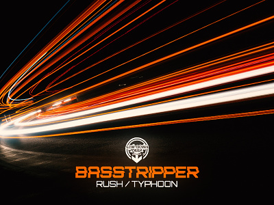 BASSTRIPPER - RUSH / TYPHOON artwork design digitalart dnb drumbass drumnbass rave