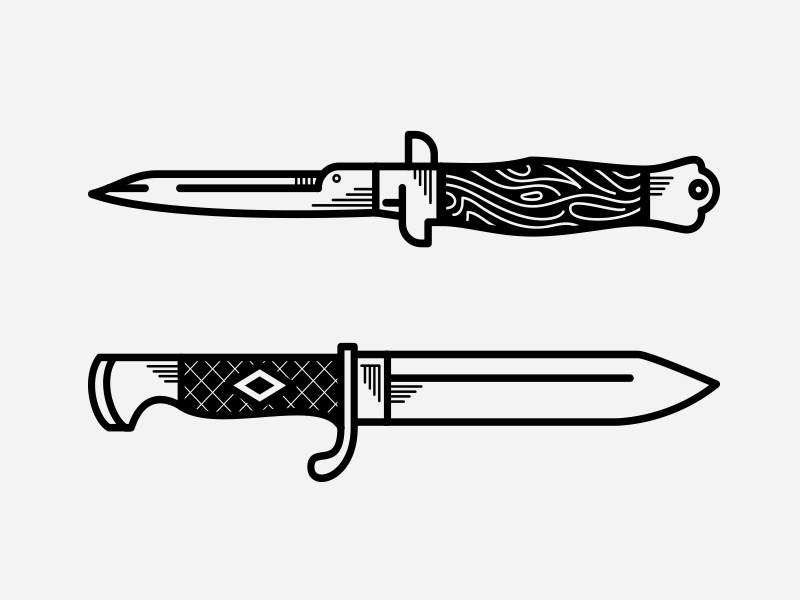 Knives by Alex Magee on Dribbble