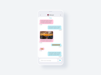 Chat Screen design