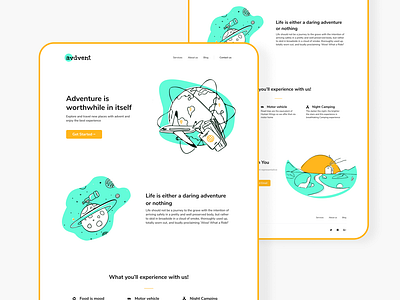 Advent - Landing Page