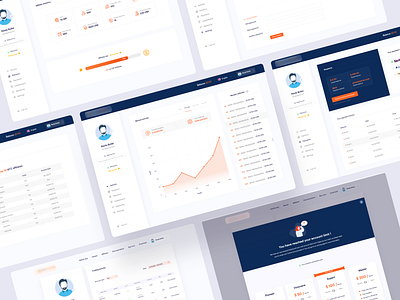 Trading Platform Admin panel design by Rabi islam on Dribbble