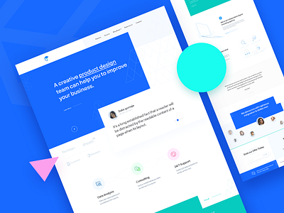 Creative Agency Landing page