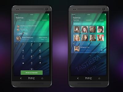 HTC One Dialer #2 Redesign