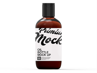 Oil Bottle Mockup Vol 2 branding logo mark mockups packaging psd mockup website