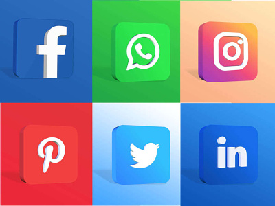 Social media buttons banner figma freebies header image icons instagram post social media banner social media icons socila media marketing website banner whatsapp 3d icon