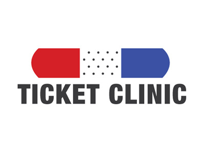 Ticket Clinic clinic cop design identity light logo ticket