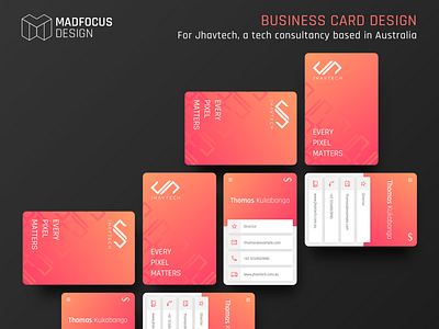 Jhavtech - Memorable business cards for a great impression