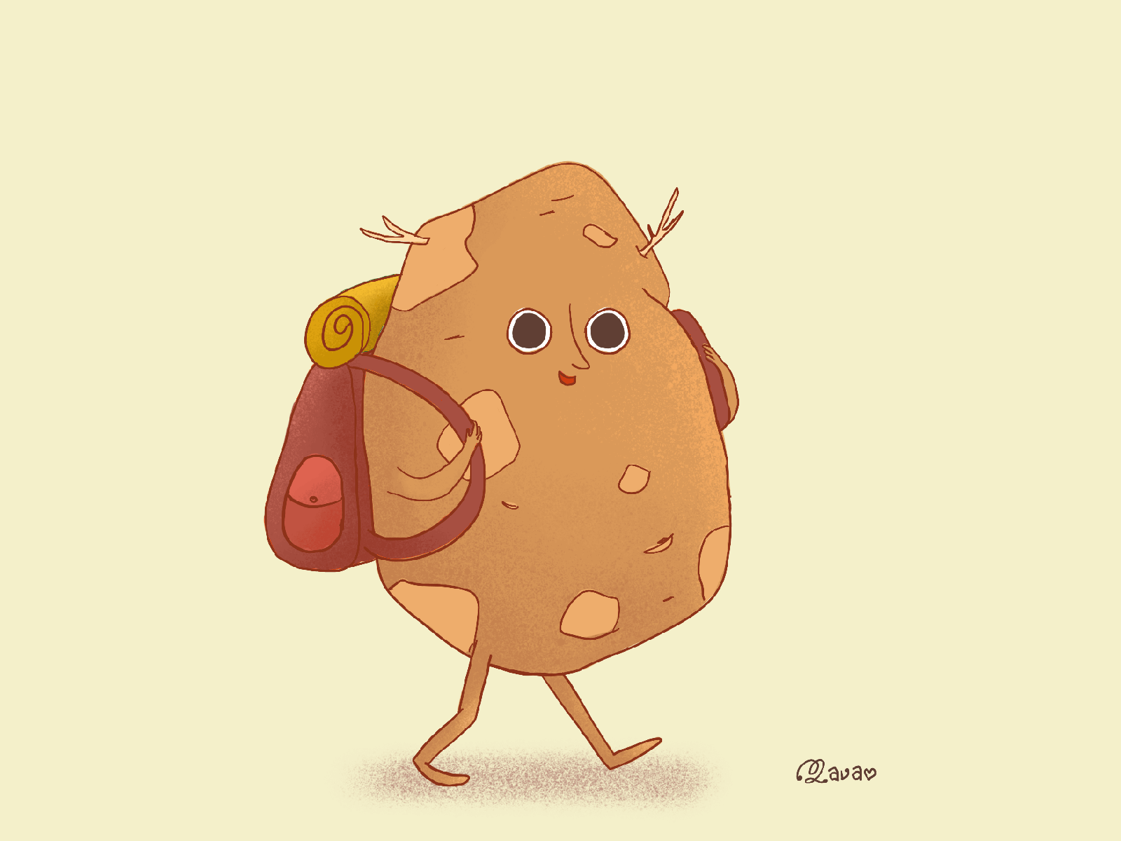 Adventures Potato by lava adam on Dribbble
